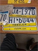 5 Pa license plates