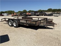 16’ Trailer NO TITLE - BILL OF SALE ONLY
