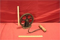 Antique 1800s Well Pulley & Hay Hook