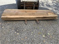 Lumber Pile: Mostly red and white oak, few pieces