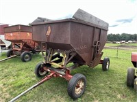 Gravity box with Knowles running gear - 175 bushel