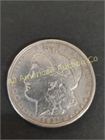 1887 MORGAN SILVER DOLLAR