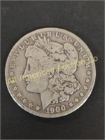 1900 -O MORGAN SILVER DOLLAR