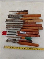 Lathe Chisels, Various Makers & Sizes,  Includes