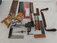 Woodworking Group of Tools (13 Items)