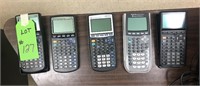 5 Calculators & Asst. Items
