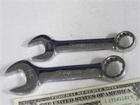 (2) Snap On Snub 5/8"&3/4" Wrenches Hand Tools