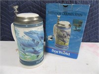 SeaWorld BottleNose Dolphin Collector's Beer Stein