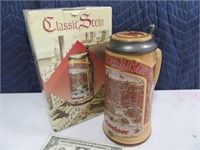 BUDWEISER Classic Collector's Boxed Beer Stein