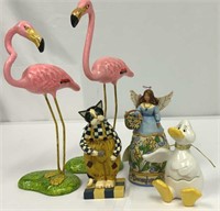 Lot of Five Whimsical Characters