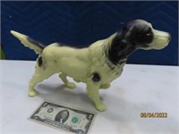 15" Cast Iron Spaniel Pointer Dog Figure