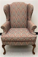 Wing Back Upholstered Chair