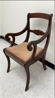 Antique English Regency Arm Chair
