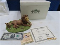 1st Ed HOLDEN Wildlife LION Figurine boxed