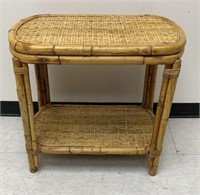 Woven Rattan Table