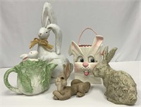 Collection of Bunny Items