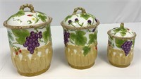 Wild Berries Canister Set by E. Golz Rush