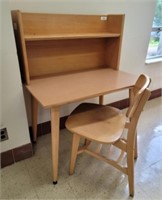 Mid Century Modern High top Desk and Chair