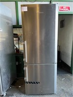 Liebherr Stainless Bottom Freezer Refrigerator