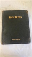 Judson College 1949 Holy Bible