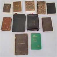 Lot of 11 Misc Bibles