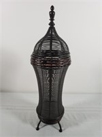 Metal Wicker Vase
