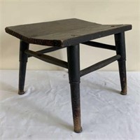 Antique Small Wood Stool as-is