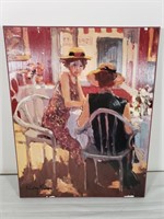 Tea Time at the Cafe - Art