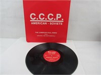 C.C.C.P - Vintage Vinyl Record 12"