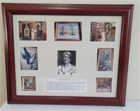 Framed Collage of Paintings by Maggie Finklea