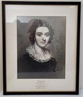 Framed Print of a Photo of Ann Hasseltine Judson