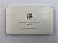 1973 First national Coinage of Barbados proof set