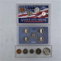 Lot of 3 mint sets: 1967, 2010 S silver quarter se