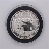 1986 A Silver Fur Rondy coin
