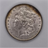1884 O Morgan silver dollar unc.