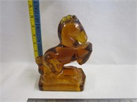 Amber Glass Horse