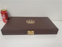 1976 Canadian Olympic coins case