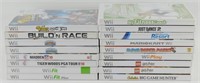 * Lot of 17 Wii Games - Wii Sports Resort / Mario