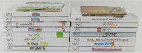 * Lot of 17 Wii Games - Wii Sports / Mario Kart /