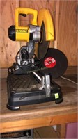 Dewalt 14" chop saw w/2 14" metal blades