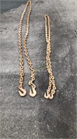 13 & 19 ft heavy duty log chains