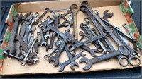 Wrench lot, various sizes