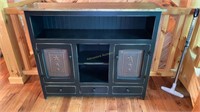 Country Looking Cabinet w/copper