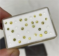 23 Yellow Sapphires