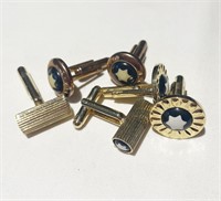 3 Pairs Of Repro Montblanc Cufflinks