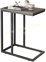 WLIVE $75 Retail Snack Side Table ABZ006 Gray Oak