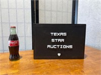 Electronic Plastic Lighted Letter Board