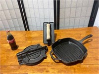 (3pcs) Cast Iron Cookware