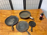 (4pcs) Cast Iron Cookware
