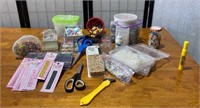 Box Lot of Beads for Jewelry Making